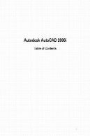 2000i اتوکد: راهنمای کاربرAutoCAD 2000i : user's guide
