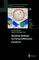 Meshfree روش برای معادلات دیفرانسیل با مشتقات جزئیMeshfree Methods for Partial Differential Equations