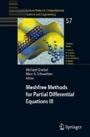 روش های مش-آزاد برای جزئی معادلات دیفرانسیل IIIMeshfree Methods for Partial Differential Equations III