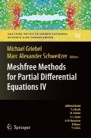 Meshfree روش برای معادلات دیفرانسیل با مشتقات پاره چهارمMeshfree methods for partial differential equations IV