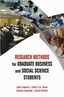 روش تحقیق برای فارغ التحصیل کسب و کار و علوم اجتماعیResearch Methods for Graduate Business and Social Science Students