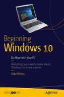 Windows ابتدا 10: کار بیشتر با کامپیوتر شماBeginning Windows 10: Do More with Your PC