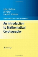 آشنایی با ریاضی رمزنگاری (متون کارشناسی ریاضی)An Introduction to Mathematical Cryptography (Undergraduate Texts in Mathematics)