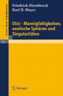 0-n - Mannigfaltigkeiten، exotische و Sphären Singularitäten0-n - Mannigfaltigkeiten, exotische Sphären und Singularitäten