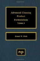 پیشرفته تمیز کردن فرمولاسیون محصولات ، جلد 4Advanced Cleaning Product Formulations, Volume 4