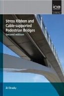 روبان استرس و کابل پشتیبانی پل عابر پیادهStress Ribbon and Cable-supported Pedestrian Bridges