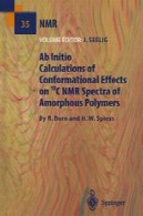 محاسبات اب اینیشیو آب از اثرات کنفورماسیونی در طیف 13C معروف NMR پلیمر آمورفAb Initio Calculations of Conformational Effects on 13C NMR Spectra of Amorphous Polymers