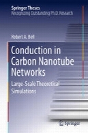 انتقال در شبکه های نانولوله های کربنی : مقیاس بزرگ شبیه سازی نظریConduction in Carbon Nanotube Networks: Large-Scale Theoretical Simulations