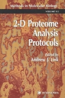 2-D پروتئوم تحلیل پروتکل ( روش در زیست شناسی مولکولی جلد 112 )2-D Proteome Analysis Protocols (Methods in Molecular Biology Vol 112)