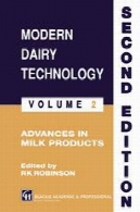 فناوری های لبنی مدرن: دوره 2 پیشرفت در شیر محصولاتModern Dairy Technology: Volume 2 Advances in Milk Products