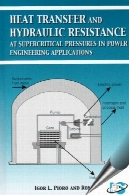 انتقال حرارت و مقاومت های هیدرولیک در فشارهای فوق بحرانی در کاربردهای مهندسی قدرتHeat Transfer and Hydraulic Resistance at Supercritical Pressures in Power Engineering Applications
