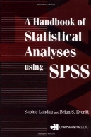 کتاب های تجزیه و تحلیل آماری با استفاده از نرم افزار SPSSA handbook of statistical analyses using SPSS