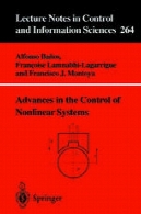 پیشرفت در کنترل سیستم های غیر خطیAdvances in the control of nonlinear systems