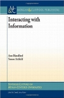 تعامل با اطلاعات (سنتز سخنرانی در انسان Cenered انفورماتیک)Interacting with Information (Synthesis Lectures on Human-Cenered Informatics)