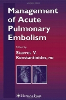 مدیریت آمبولی حاد (قلب و عروق معاصر)Management of Acute Pulmonary Embolism (Contemporary Cardiology)