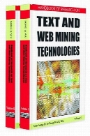 هندبوک پژوهش در متن و وب techologies معدنHandbook of research on text and Web mining techologies
