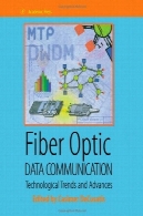 شبکه های ارتباطی فیبر نوری داده: پیشرفت تکنولوژی و آیندهFiber Optic Data Communication: Technology Advances and Futures