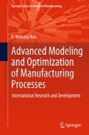 پیشرفته مدل سازی و بهینه سازی فرآیندهای تولید: بین المللی تحقیق و توسعهAdvanced Modeling and Optimization of Manufacturing Processes: International Research and Development