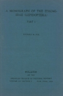 رساله از Ithomiidae پولک بالان دوره 111 : ماده 1 ، جلد 111 ، شماره 1A Monograph of the Ithomiidae Lepidoptera Volume 111: Article 1, Volume 111, Issue 1