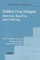 Deblurring تصاویر: ماتریس طیف و فیلترینگDeblurring images: matrices, spectra, and filtering