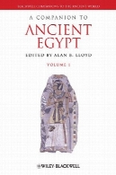 همدم به مصر باستان: دو مجموعهA Companion to Ancient Egypt: Two Volume Set