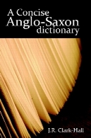 واژه نامه مختصر آنگلوساکسونA Concise Anglo-Saxon dictionary