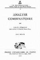 تجزیه و تحلیل combinatoire تومه 1Analyse combinatoire, tome 1