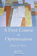 دوره اول در بهینه سازیA First Course in Optimization