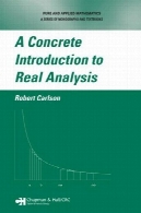 مقدمه بتن به تجزیه و تحلیل واقعیA Concrete Introduction to Real Analysis