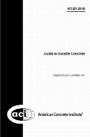 انجمن پژوهشگران 201.2R-08: راهنمای برای بتن با دوامACI 201.2R-08: Guide to Durable Concrete