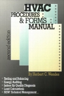 روش های تهویه مطبوع و کتابچه راهنمای کاربر فرم (نسخه 2)HVAC Procedures &amp; Forms Manual (2nd Edition)