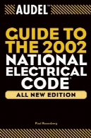 راهنمای Audel به کد ملی الکتریکی، 2002Audel Guide to the 2002 National Electrical Code