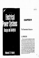 سیستم های برق طراحی و تجزیه و تحلیل - زیر سیستم انتقالElectrical Power Systems Design and Analysis - The Transmission Subsystem