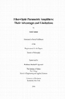 تقویت کننده فیبر نوری پارامتری: دارای مزایا و محدودیت هاFiber-optic parametric amplifiers: Their advantages and limitations