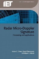 امضا میکرو داپلر رادار: پردازش و برنامه های کاربردیRadar Micro-Doppler Signatures: Processing and Applications