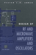 طراحی تقویت کننده های RF و مایکروویو و اسیلاتورهایDesign of RF and microwave amplifiers and oscillators