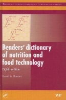 واژه نامه بندر تغذیه و صنایع غذاییBender's Dictionary of Nutrition and Food Technology