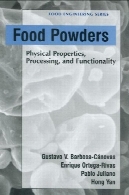 پودر مواد غذایی : خواص فیزیکی ، پردازش، و قابلیتFood powders: physical properties, processing, and functionality