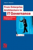 از معماری به IT نظارت: عناصر مدیریت موثر آنFrom Enterprise Architecture to IT Governance: Elements of Effective IT Management