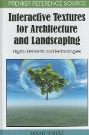 بافت های تعاملی را برای معماری و محوطه سازی: عناصر دیجیتال و فن آوریInteractive Textures for Architecture and Landscaping: Digital Elements and Technologies