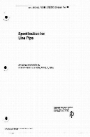 خصوصیات برای خط لولهSpecification for Line Pipe