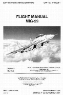 GAF T.O. 1F- MIG29-1 . کتابچه راهنمای پرواز MIG-29 . تغییر 4. 1994-2001GAF T.O. 1F-MIG29-1. Flight manual MIG-29. Change 4. 1994-2001