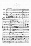 NO.5 کنسرتو در A-الدور KV.219-Partitura completaConcerto No.5 in A-Dur KV.219-Partitura completa