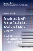 نقش عام و خاص از ساکارید در موبایل و باکتری سطوح : نازل شده توسط دوربین های دیجیتال و خارج از X-Ray و پراکندگی نوترون (اسپرینگر سرپرستی پایان نامه )Generic and Specific Roles of Saccharides at Cell and Bacteria Surfaces: Revealed by Specular and Off-Specular X-Ray and Neutron Scattering (Springer Theses)