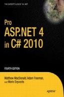 نرم افزار ASP.NET 4 در C # 2010Pro ASP.NET 4 in C# 2010
