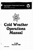 دستی عملیات آب و هوا سردCold Weather Operations Manual