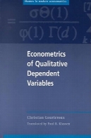 اقتصاد سنجی کیفی متغیرهای وابستهEconometrics of Qualitative Dependent Variables