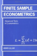 اقتصاد سنجی نمونه متناهیFinite sample econometrics