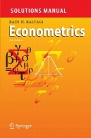 راه حل کتابچه راهنمای کاربر برای اقتصادSolutions Manual for Econometrics