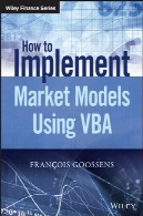 چگونه برای پیاده سازی مدل های بازار با استفاده از VBAHow to Implement Market Models Using VBA
